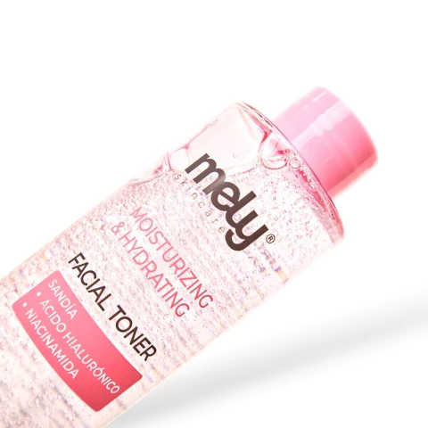 Miniatura 2 de Tonico facial hidratante y humectante Mely 200ml rosa